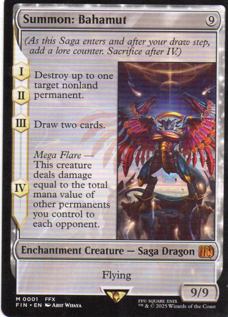 Summon: Bahamut Ingles Mythic