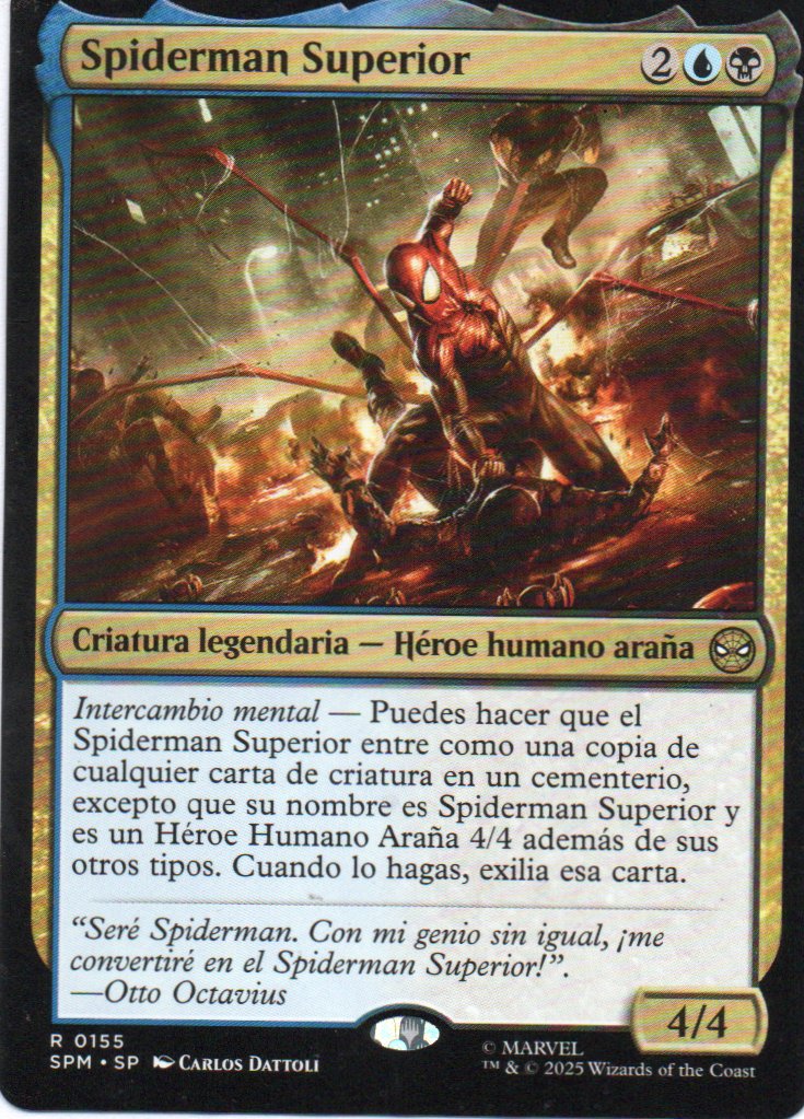 Spiderman Superior Español Rare