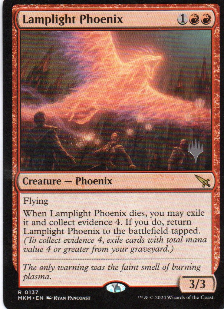 Lamplight Phoenix Ingles Rare
