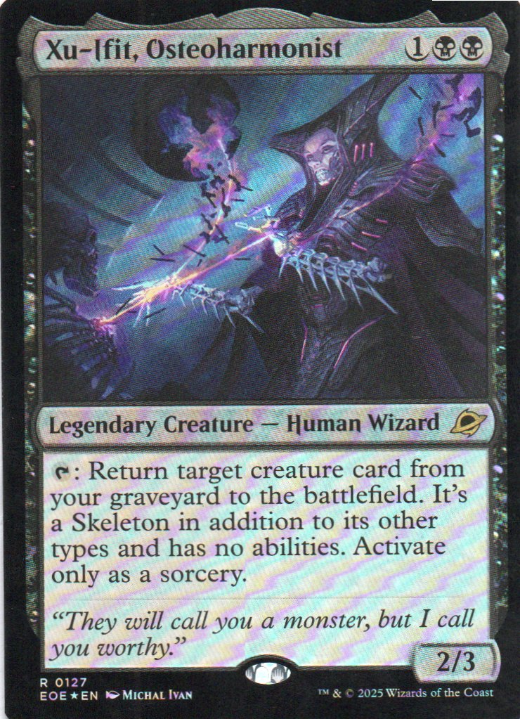 Xu-Ifit, Osteoharmonist Ingles Rare Foil