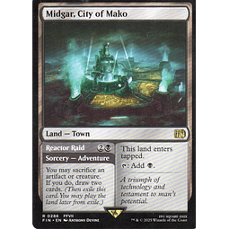 Midgar, City of Mako Ingles Rare