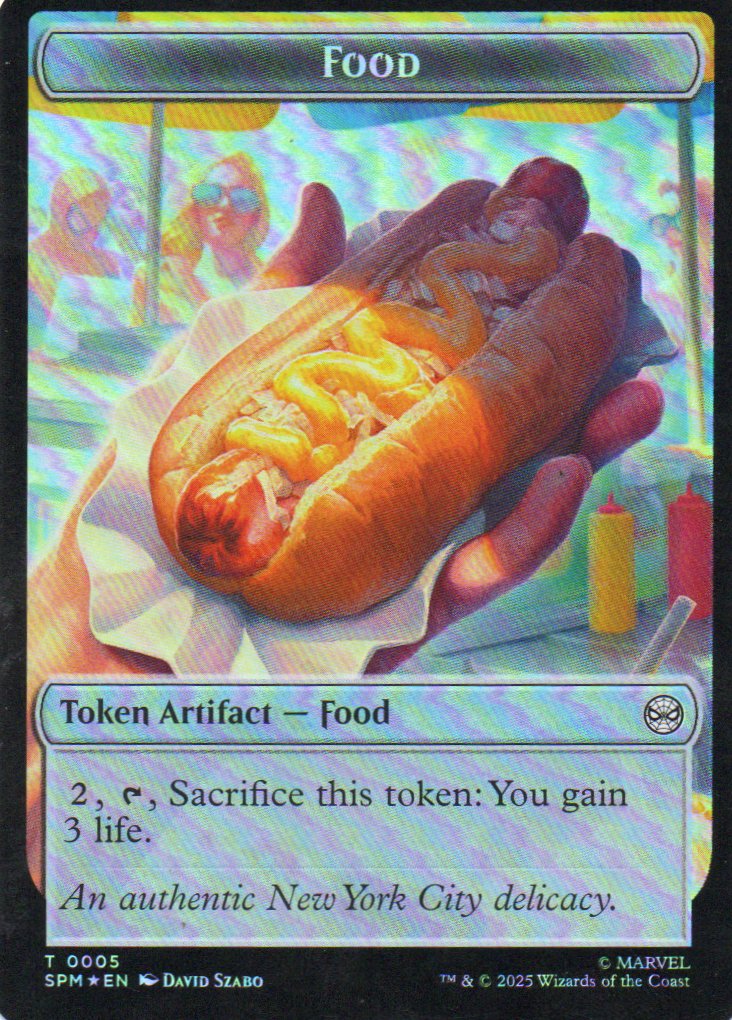 Food Ingles Token Foil