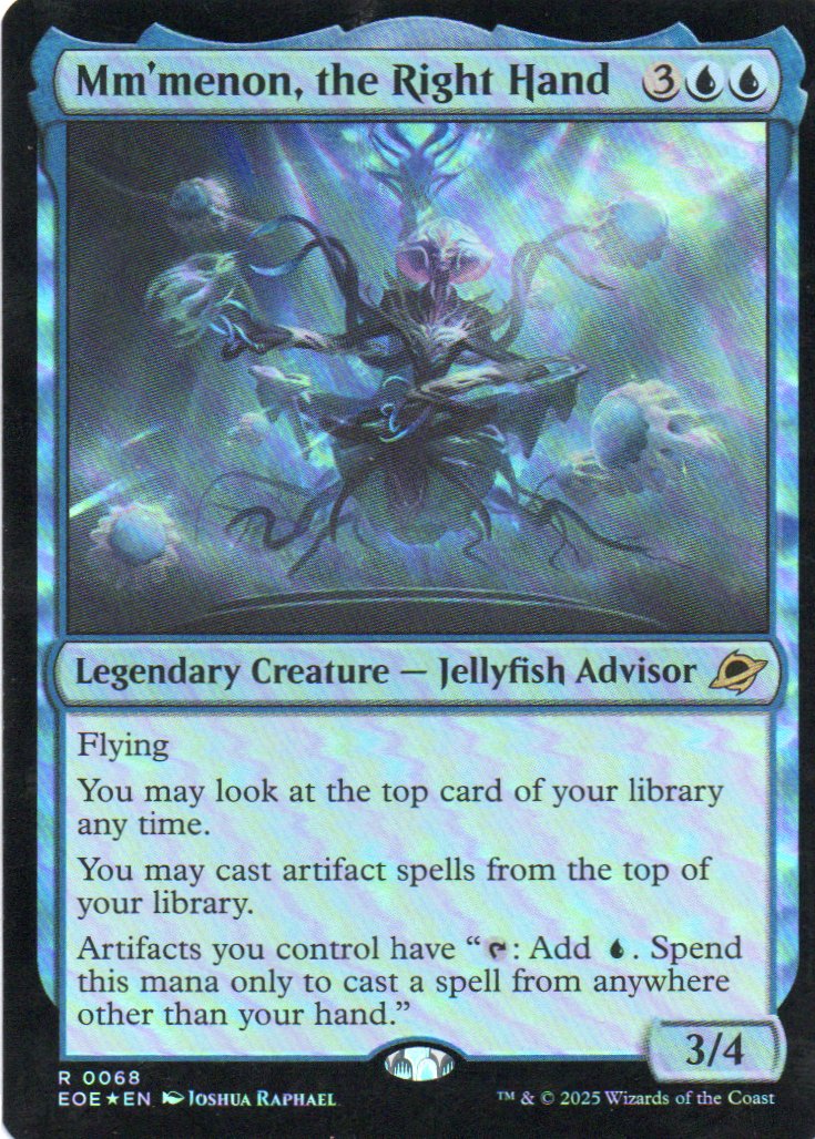 Mm´menon, the Right Hand Ingles Rare Foil