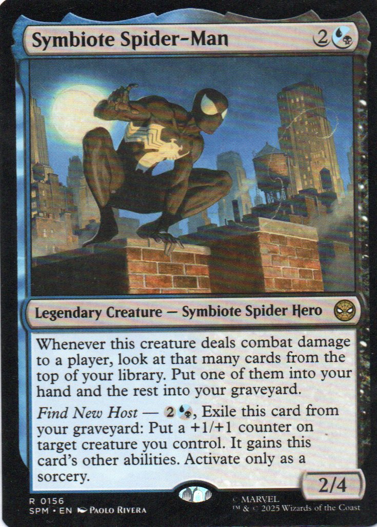 Symbiote Spider-man Ingles Rare