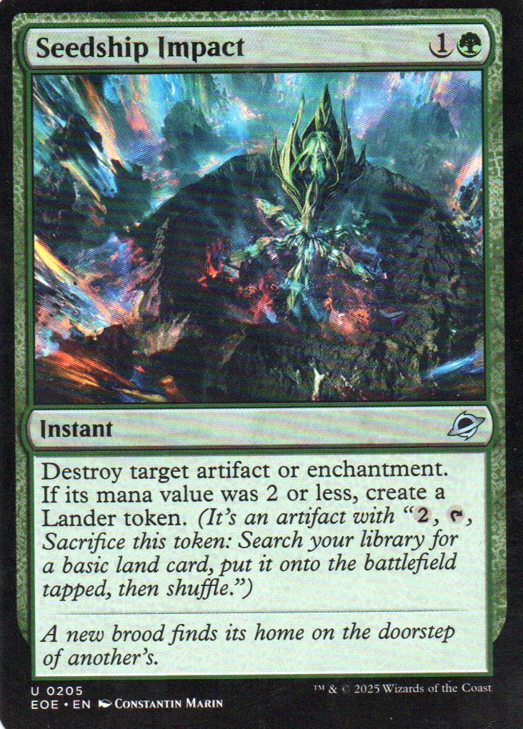 Seedship Impact Ingles Uncommun