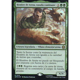Hombre de Arena, Canalla Cambiante Español Rare Foil