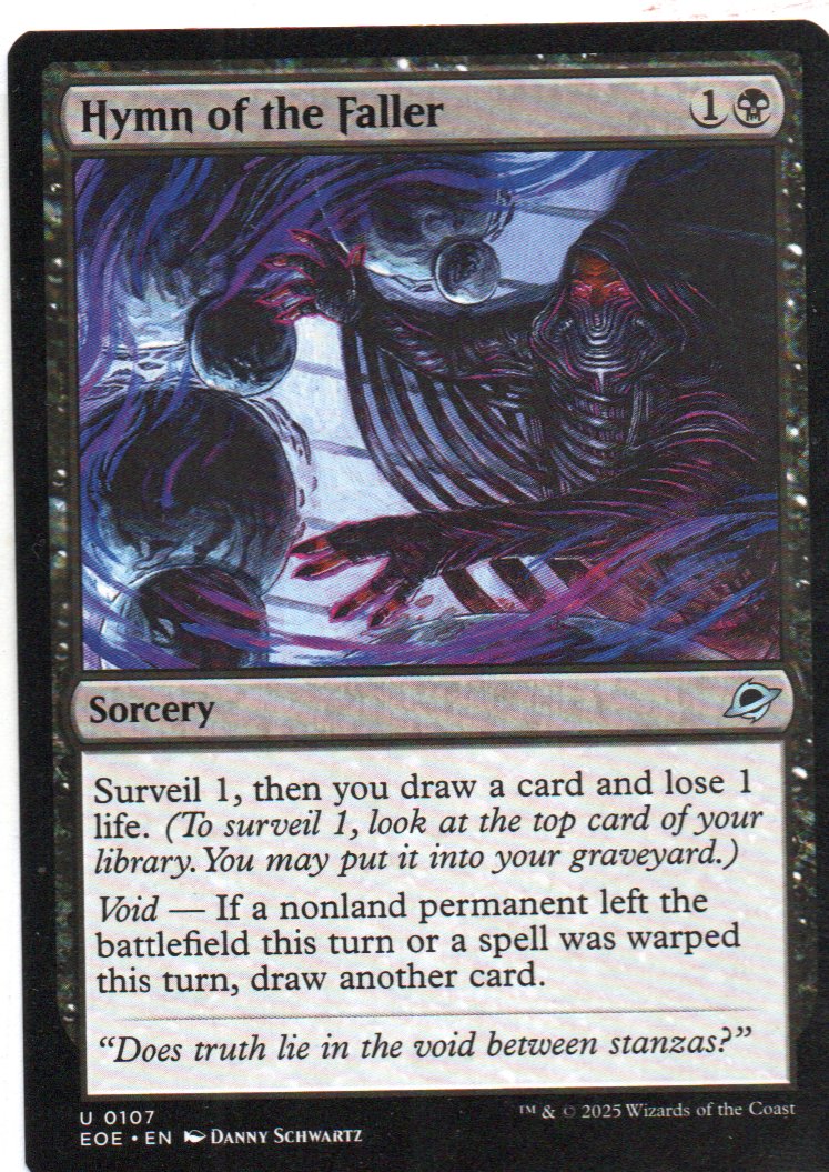 Hymn of the Faller Ingles Uncommun