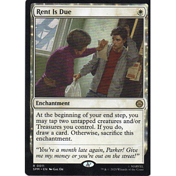 Rent is Due Ingles Rare