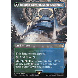 Balamb Garden, SeeD Academy Ingles Rare Borderless