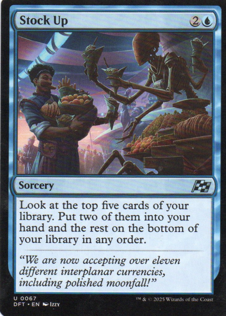 Stock Up Ingles Uncommun