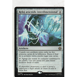 Reloj Aracnido Interdimensional Español Rare