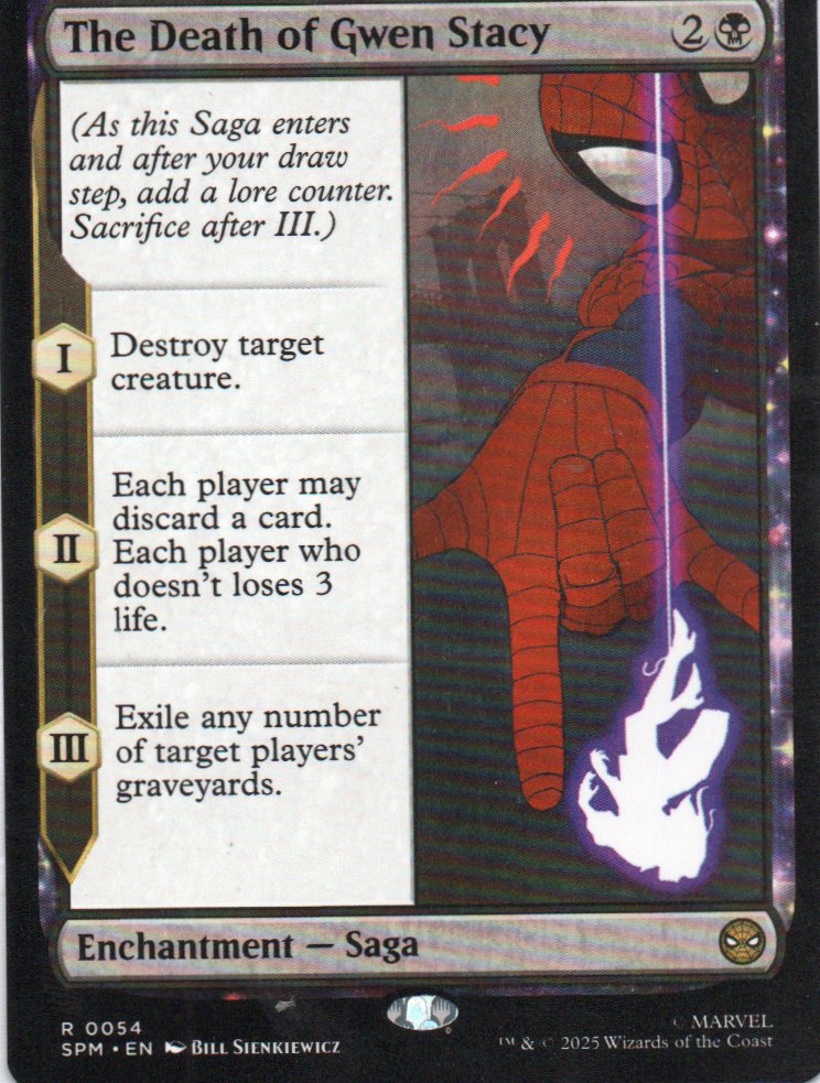 The Death of Gwen Stacy Ingles Rare