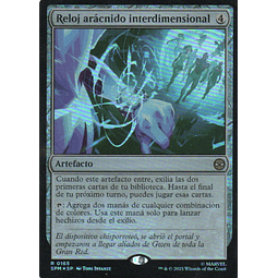 Reloj Aracnido Interdimensional Español Rare Foil