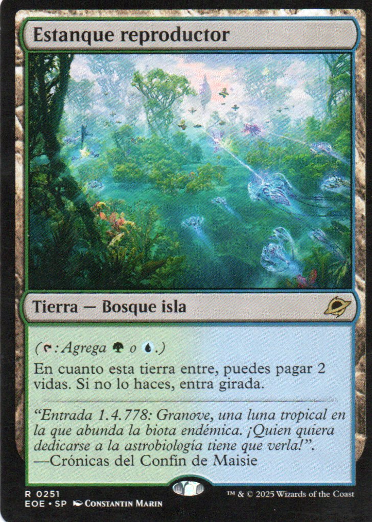 Estanque Reproductor Español Rare