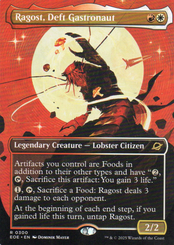 Ragost, Deft Gastronaut Ingles Rare