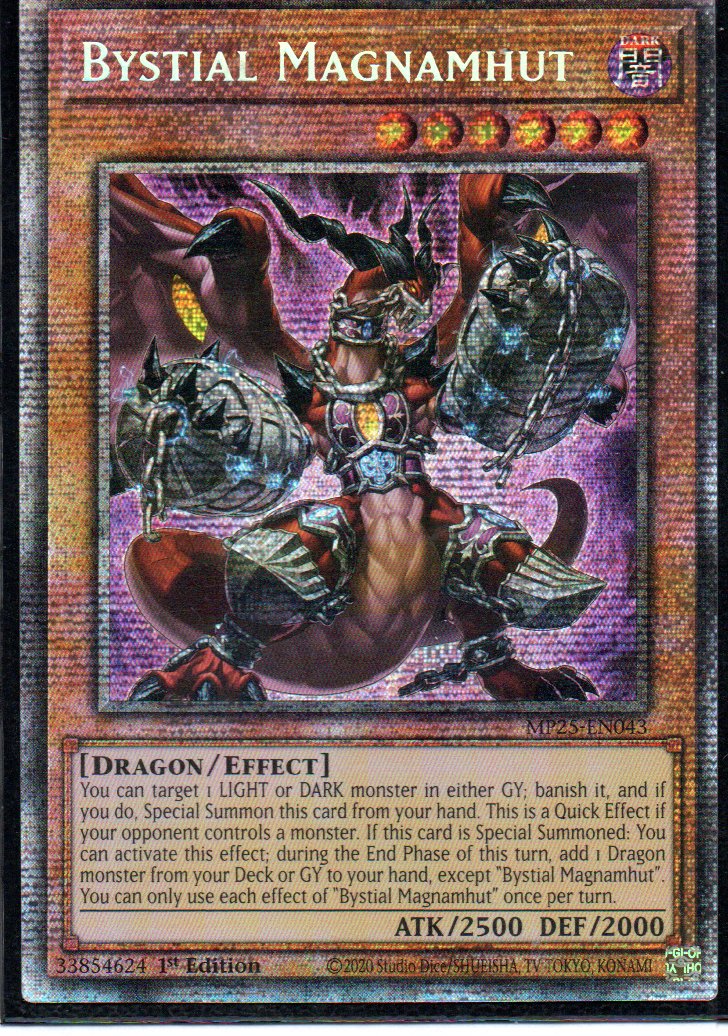 Bystial Magnamhut MP25-EN043 Starlight Rare