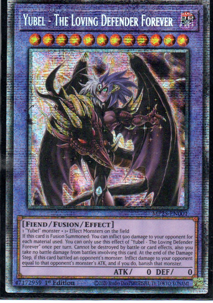 Yubel - The Loving Defender Forever MP25-EN001 Starlight Rare