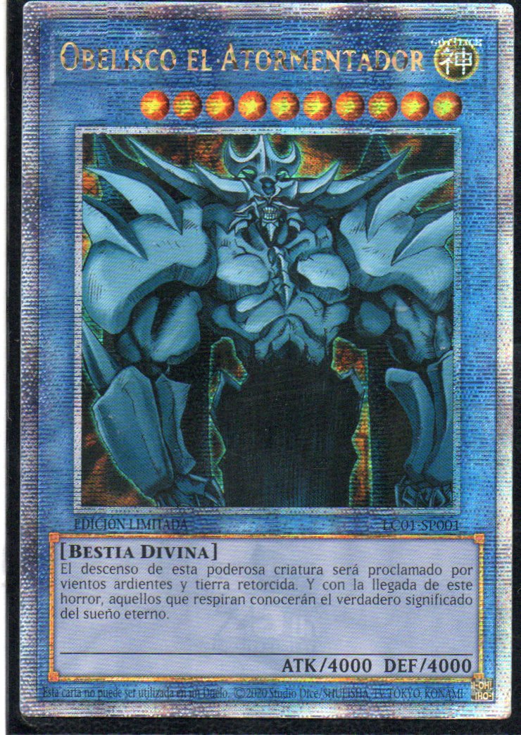 Obelisco el Atormentador LC01-SP001 Quarter Rare