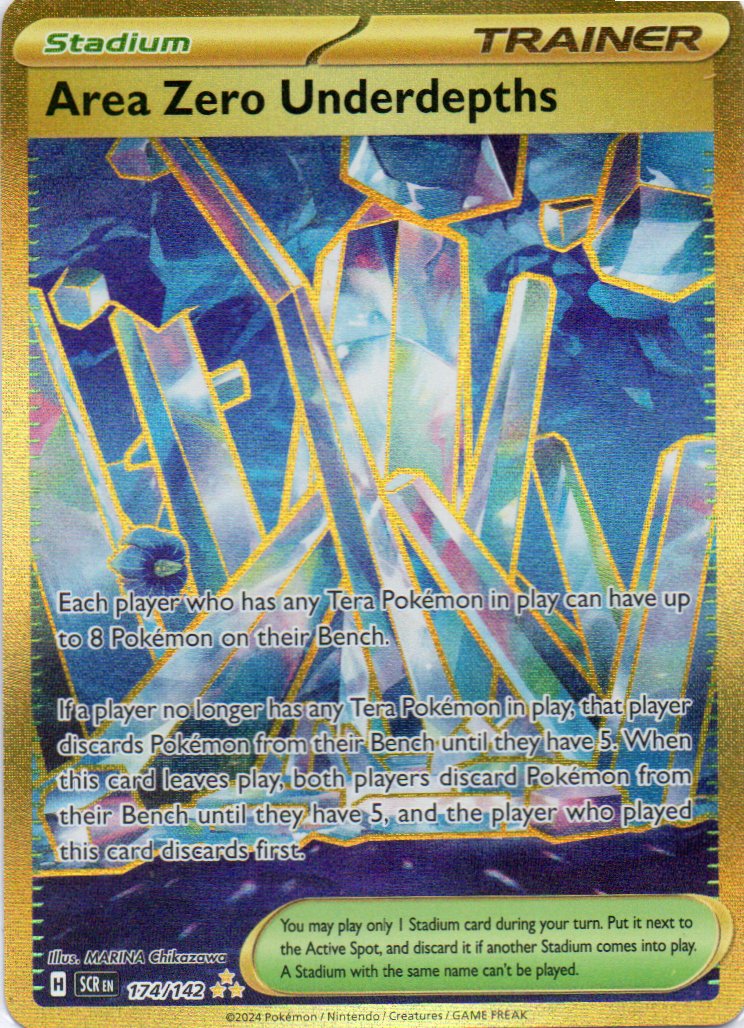 Area Zero Underdepths 174 Hyper rare Ingles