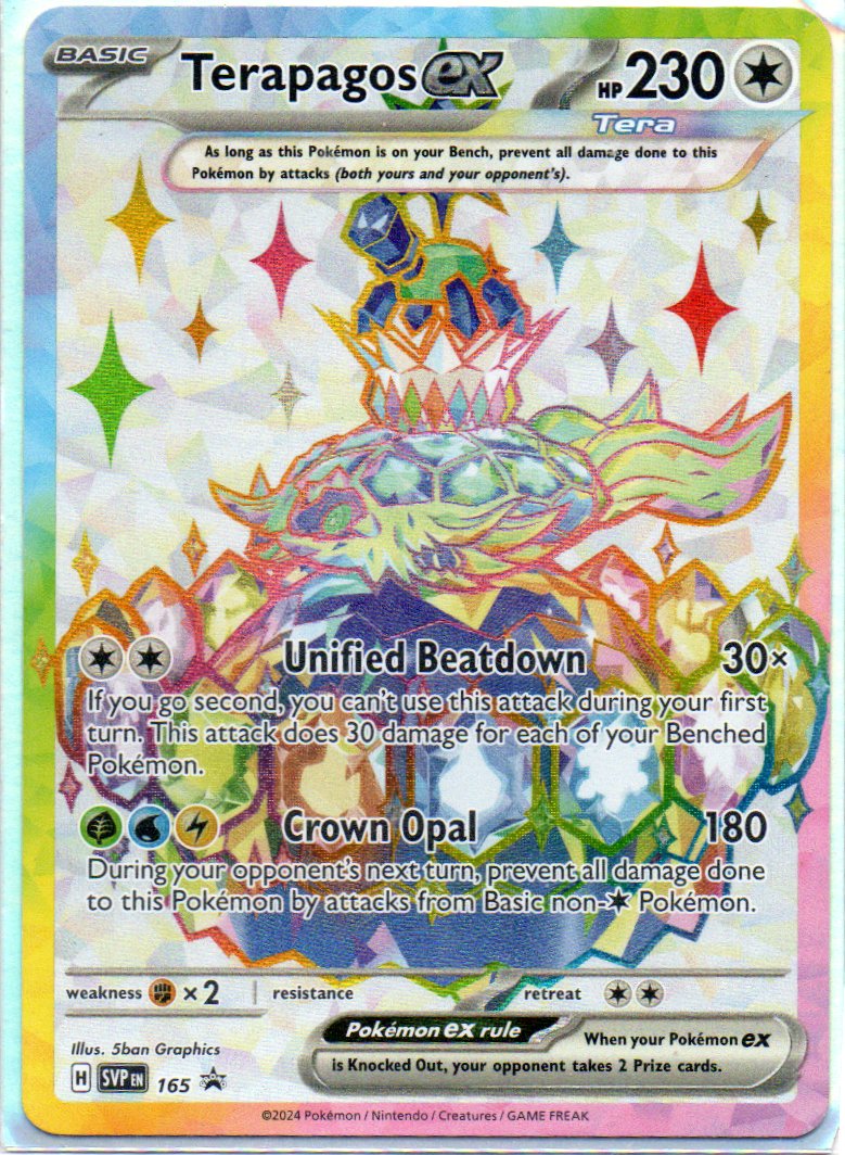 Terapagos ex 165 Promo Ingles