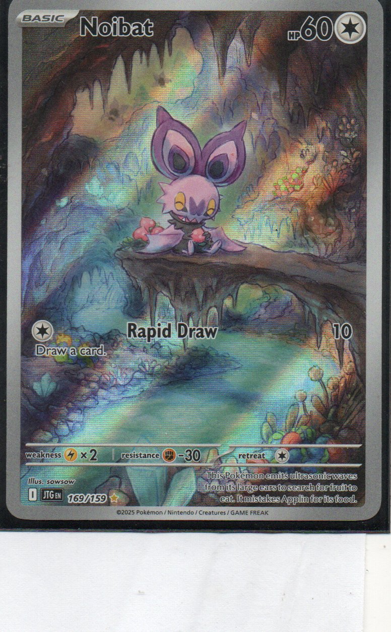 Noibat 169 Illustration rare Ingles