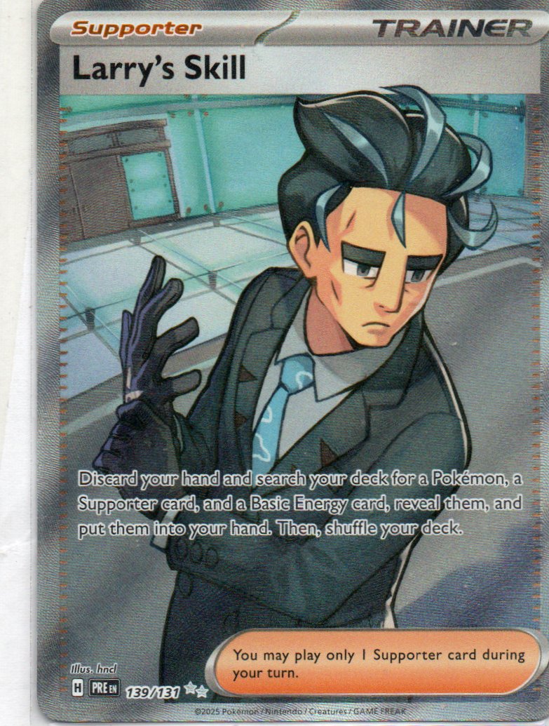 Larry´s Skill 139 Ultra rare Ingles