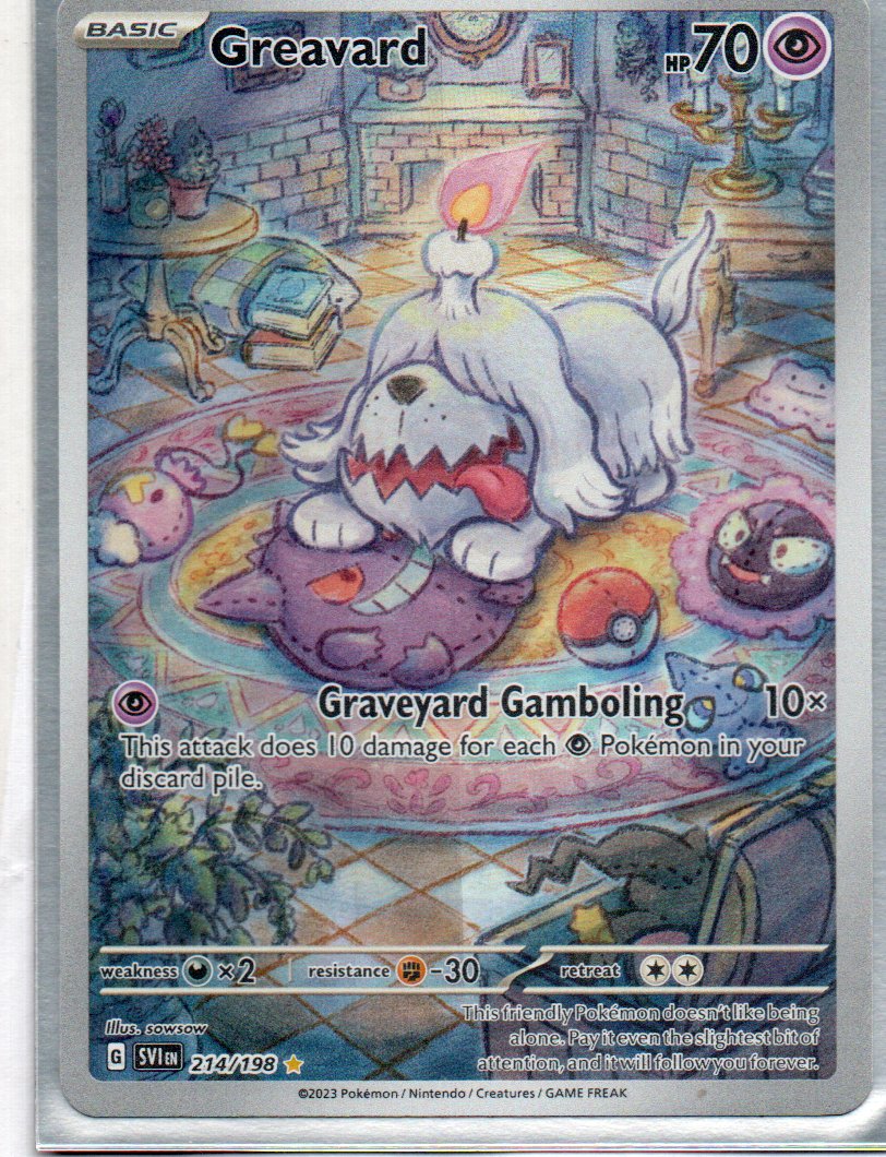 Greavard 214 Illustration rare Ingles