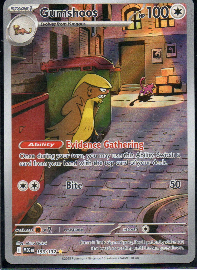 Gumshoos 153 Illustration rare Ingles