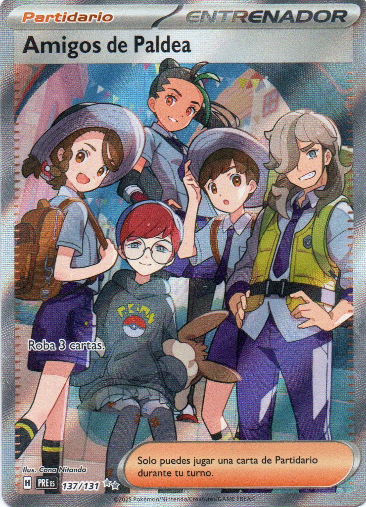 Amigos de Paldea 137 Ultra rare Español