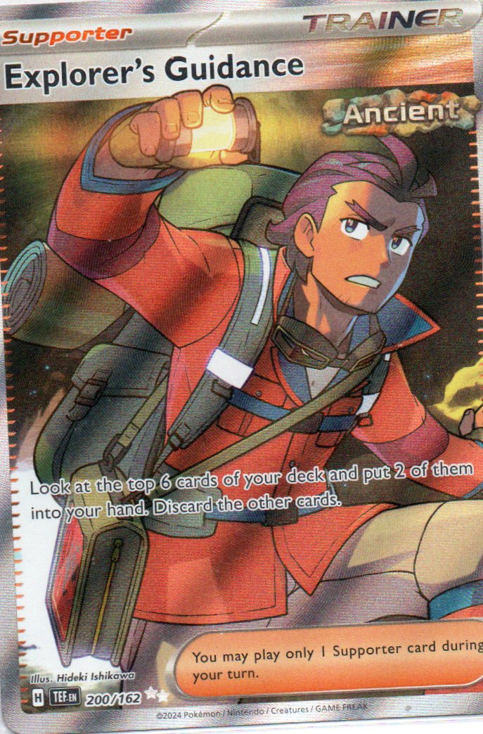 Explorer´s Guidance 200 Ultra rare Ingles