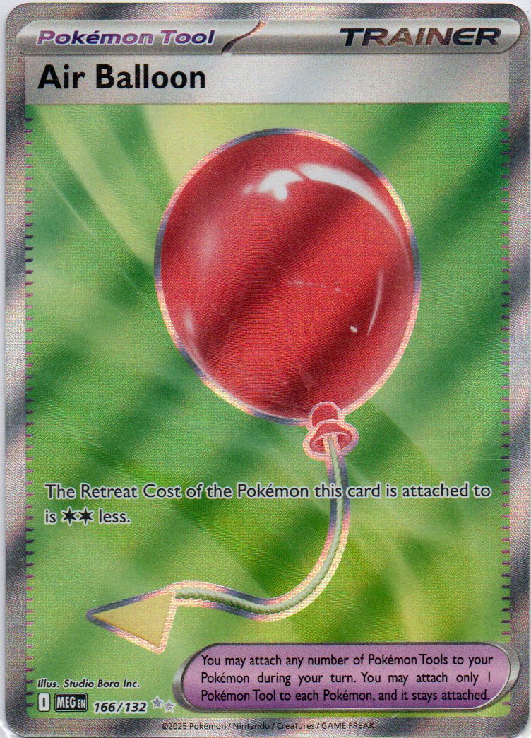 Air Balloon 166 Ultra rare Ingles