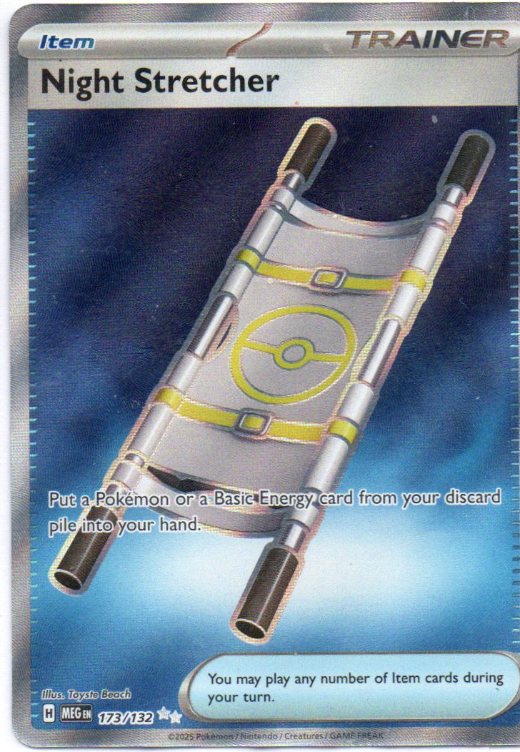 Night Stretcher 173 Ultra rare Ingles