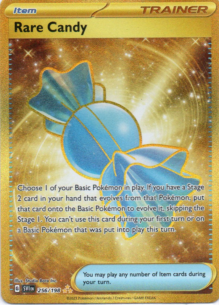 Rare Candy 256 Hyper rare Ingles