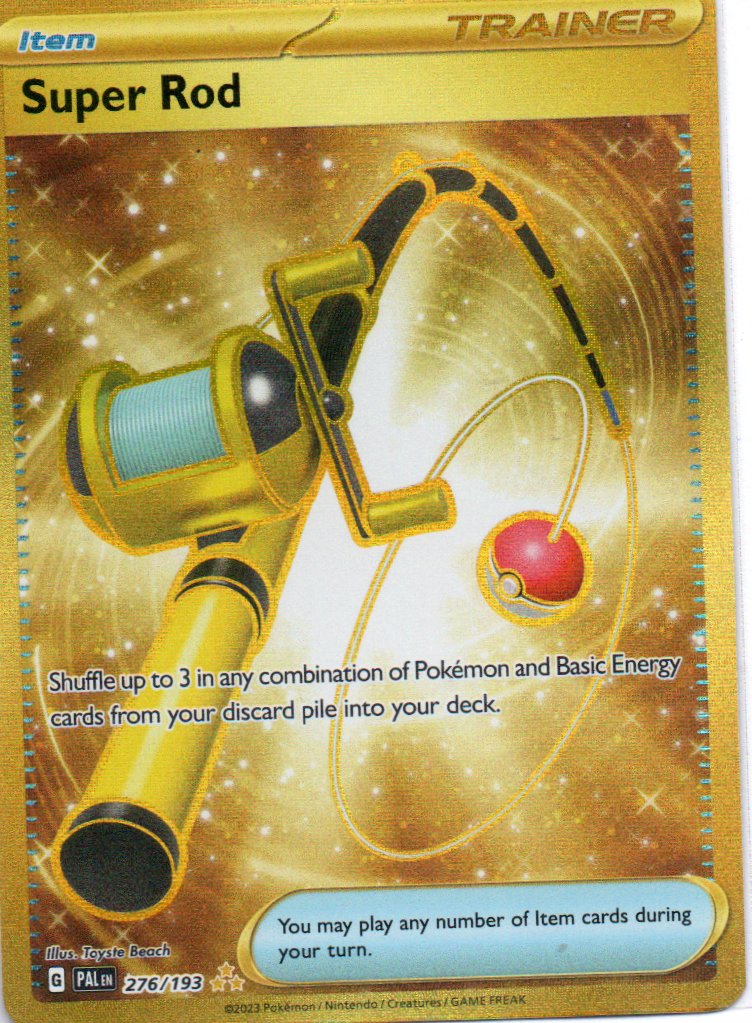 Super Rod 276 Hyper rare Ingles