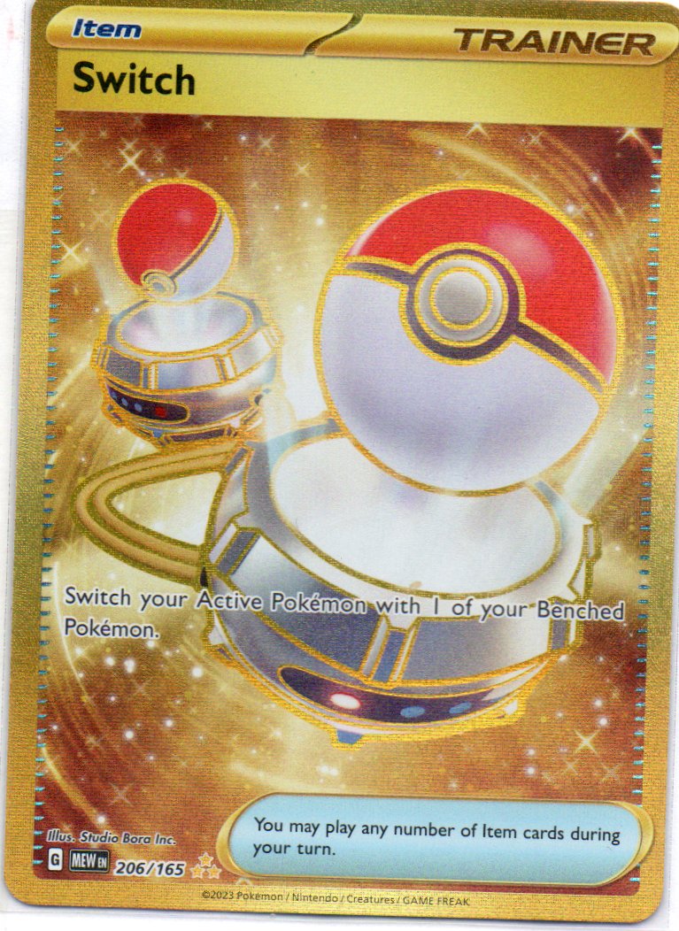 Switch 206 Hyper rare Ingles
