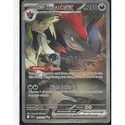 N´s Zoroark ex 185 Special Illustration ingles