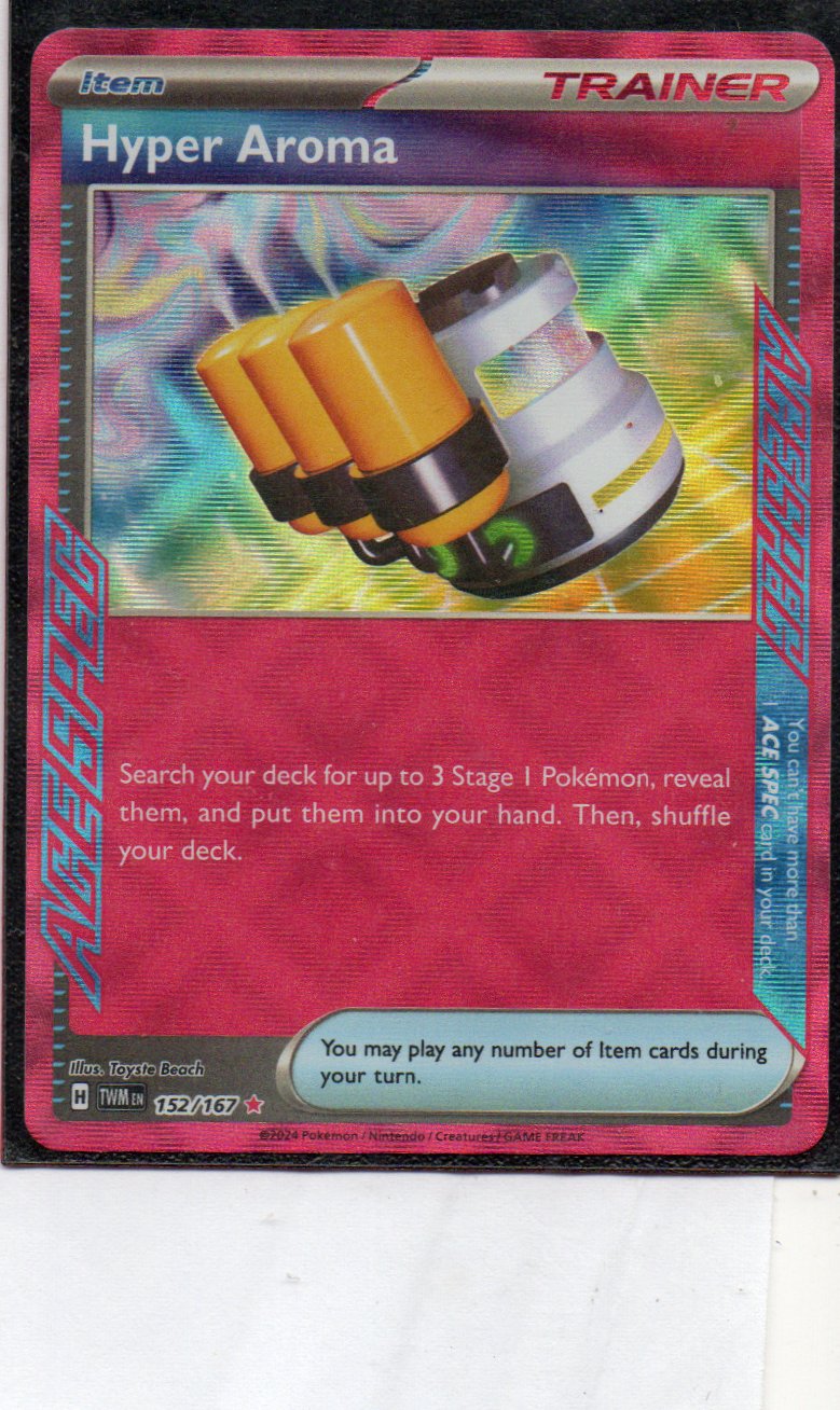 Hyper Aroma 152 Ace Spec Rare Ingles