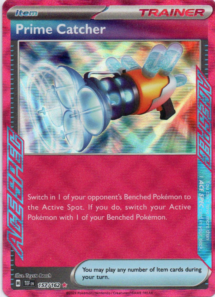 Prime Catcher 157 Ace Spec Rare Ingles