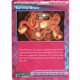 Survival Brace 164 Ace Spec Rare Ingles