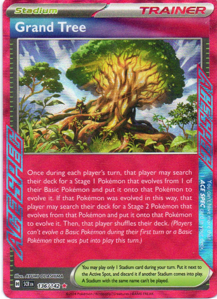 Grand Tree 136 Ace Spec Rare Ingles
