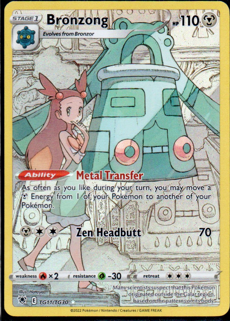 Bronzong TG11 Ultra rare ingles
