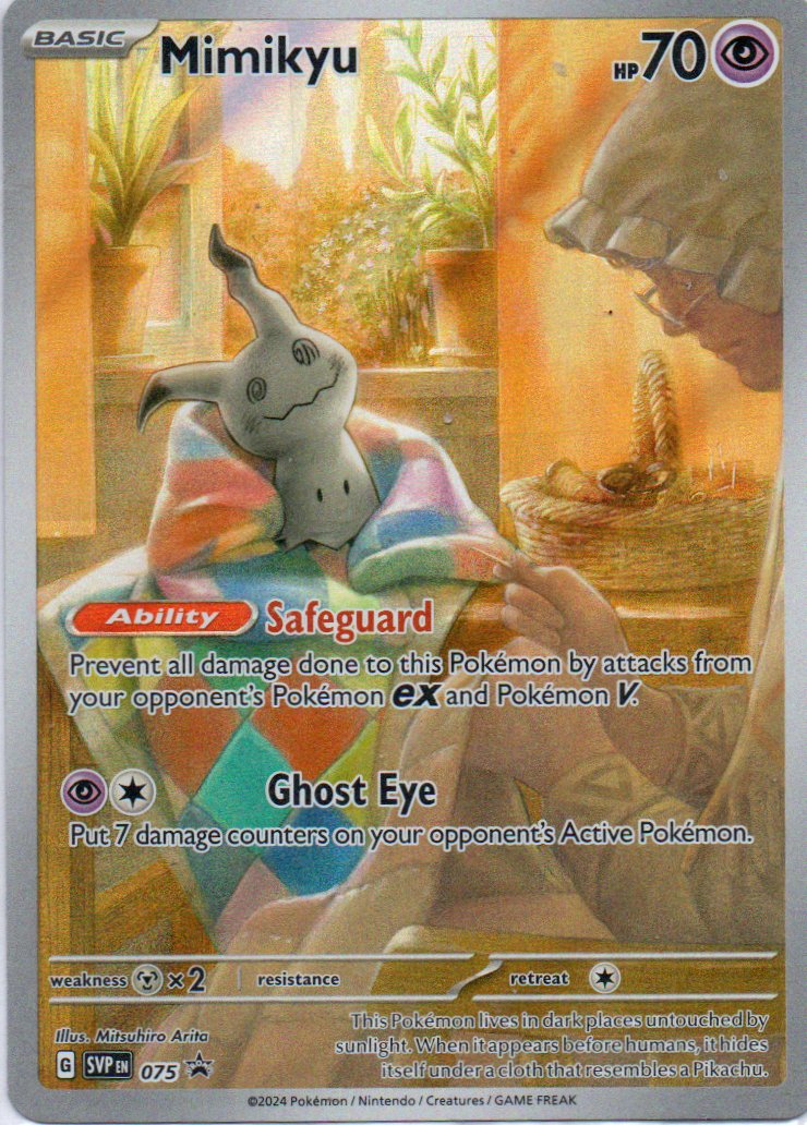 Mimikyu 75 Promo Ingles