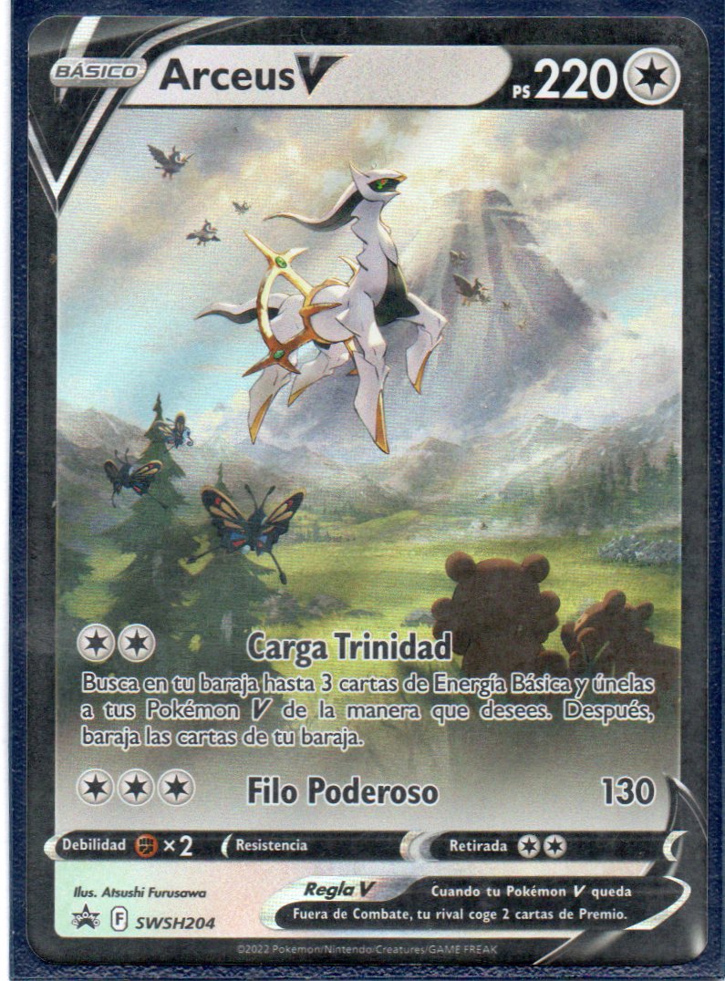Arceus V SWSH204 Promo Español