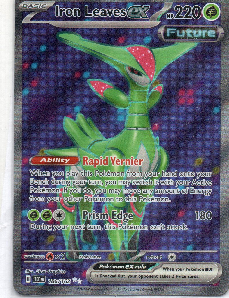 Iron Leaves 186 Ultra rare Ingles