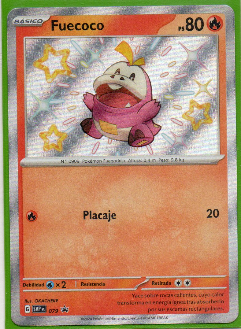 Fuecoco 79 Promo Español