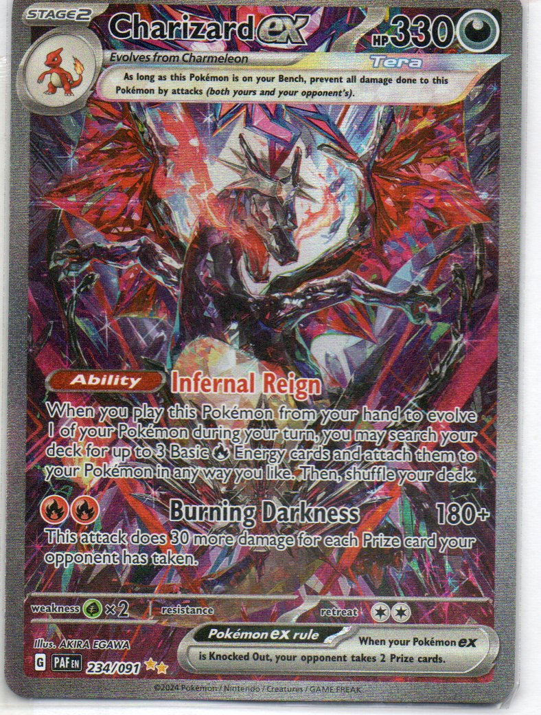 Charizard ex 234 Special Illustration Ingles