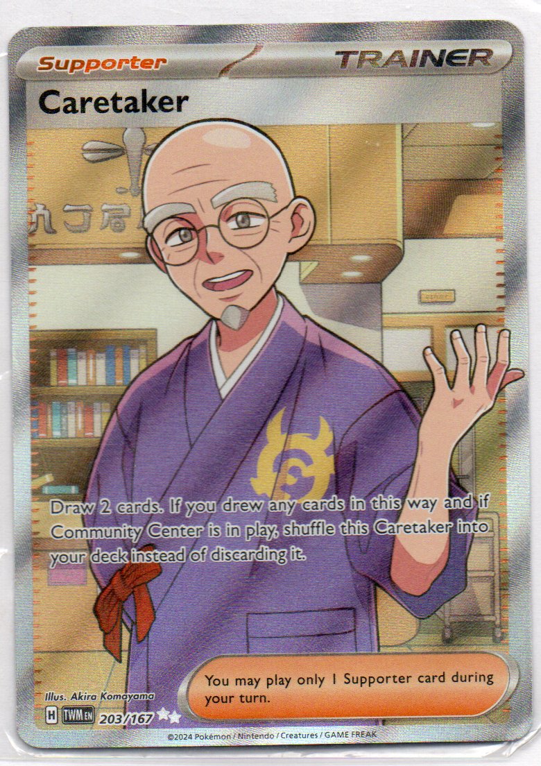 Caretaker 203 ultra rare Ingles