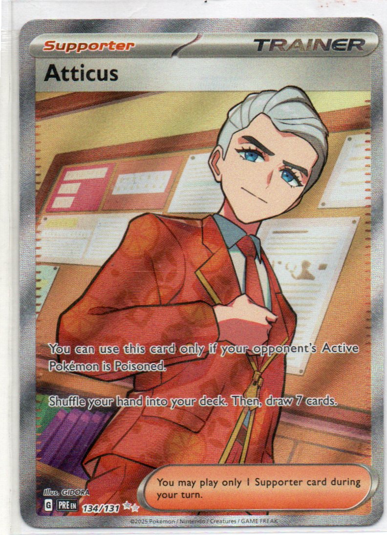 Atticus 134 ultra rare Ingles