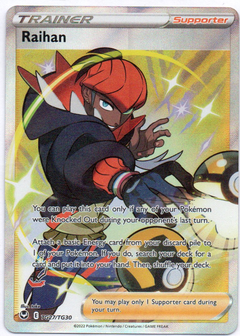 Raihan TG27 ultra rare Ingles