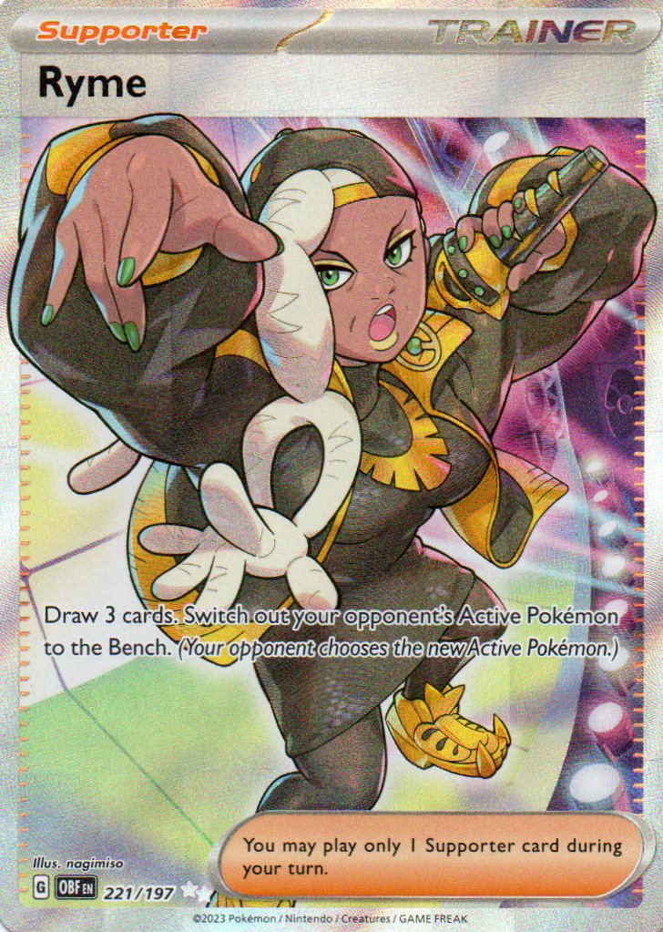 Ryme 221 Ultra rare Ingles